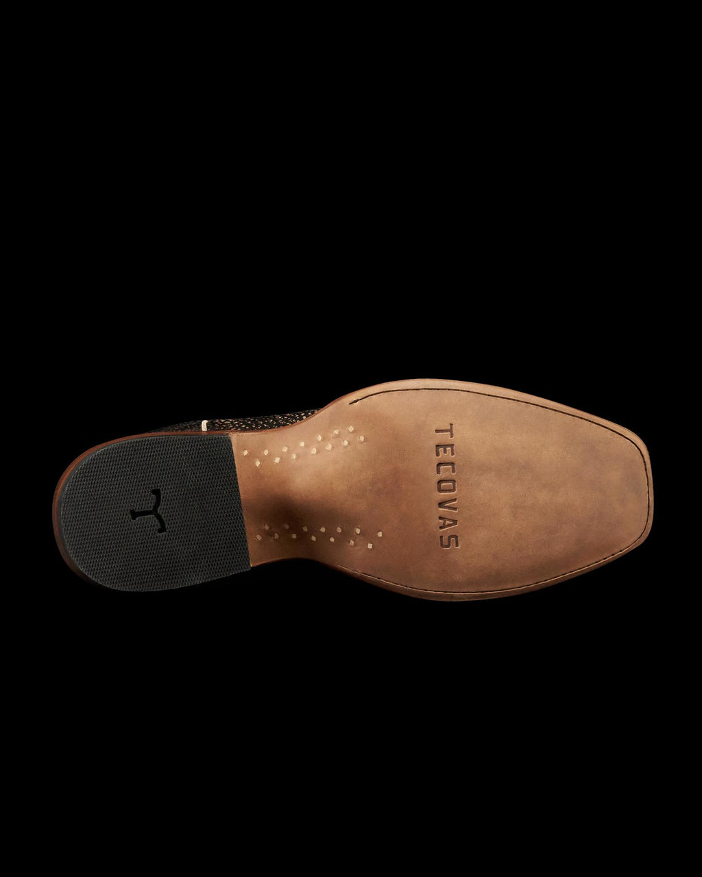 Sole view of The Parker - Charcoal Bison on plain background
