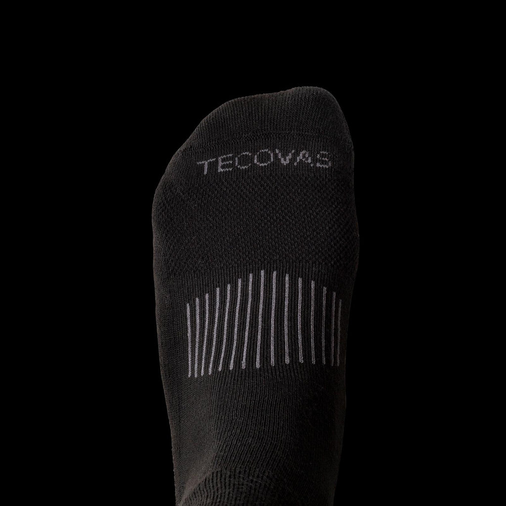 Toe view of Boot Socks - Midnight on plain background