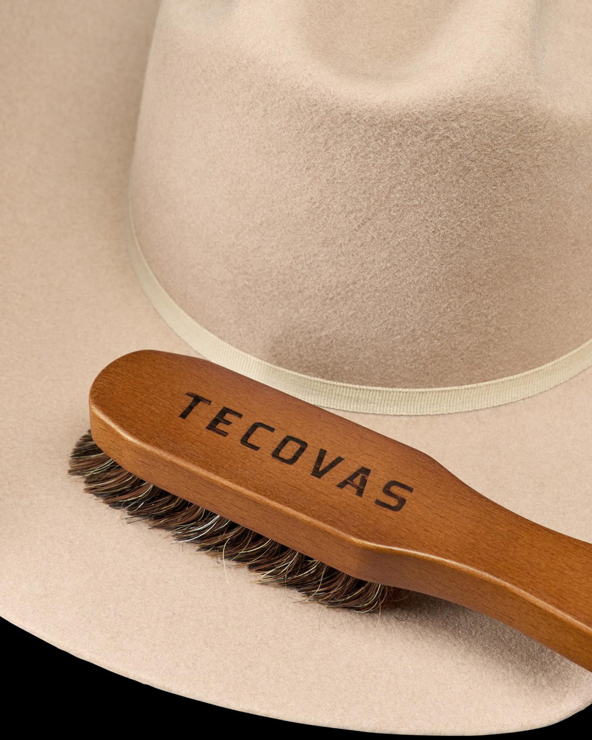 Closeup view of Hat Brush - NA