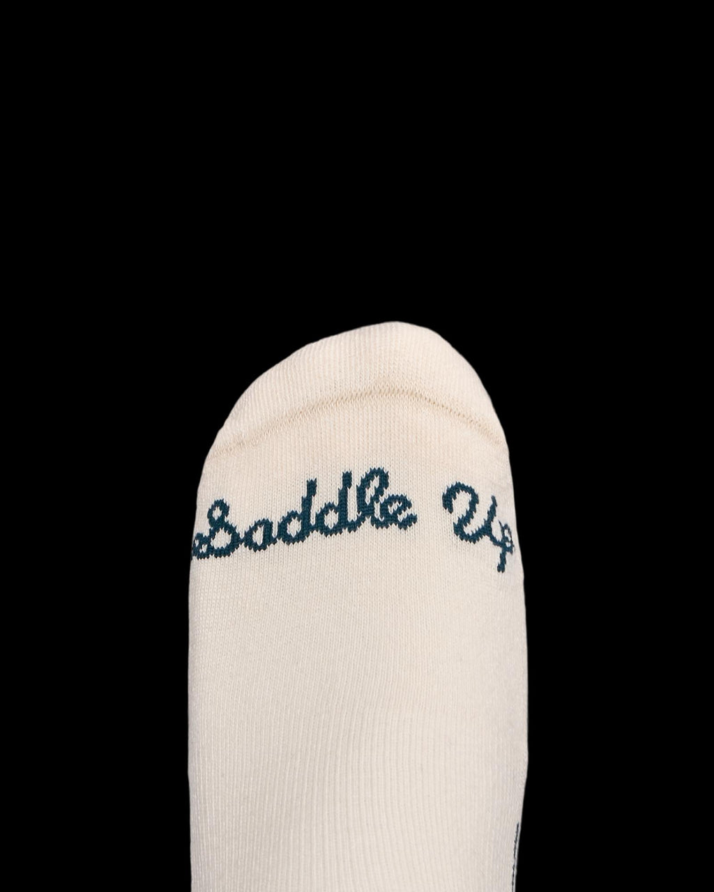 Toe view of Hiker Socks (2-Pack) - Saddle Up Multi on plain background