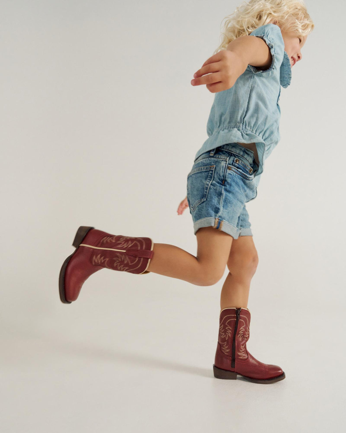 View of The Annie Toddler - Scarlet
