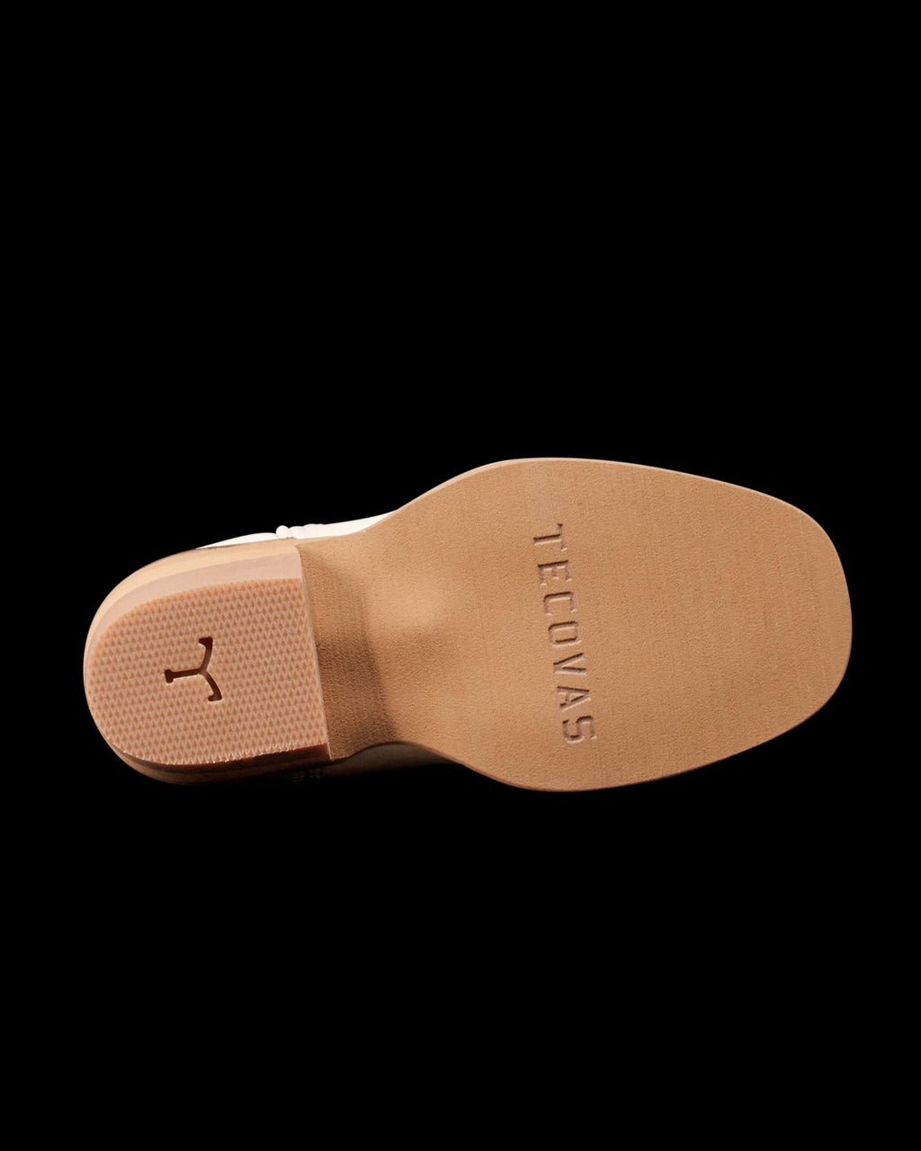 Sole view of The Annie Toddler - Bone on plain background