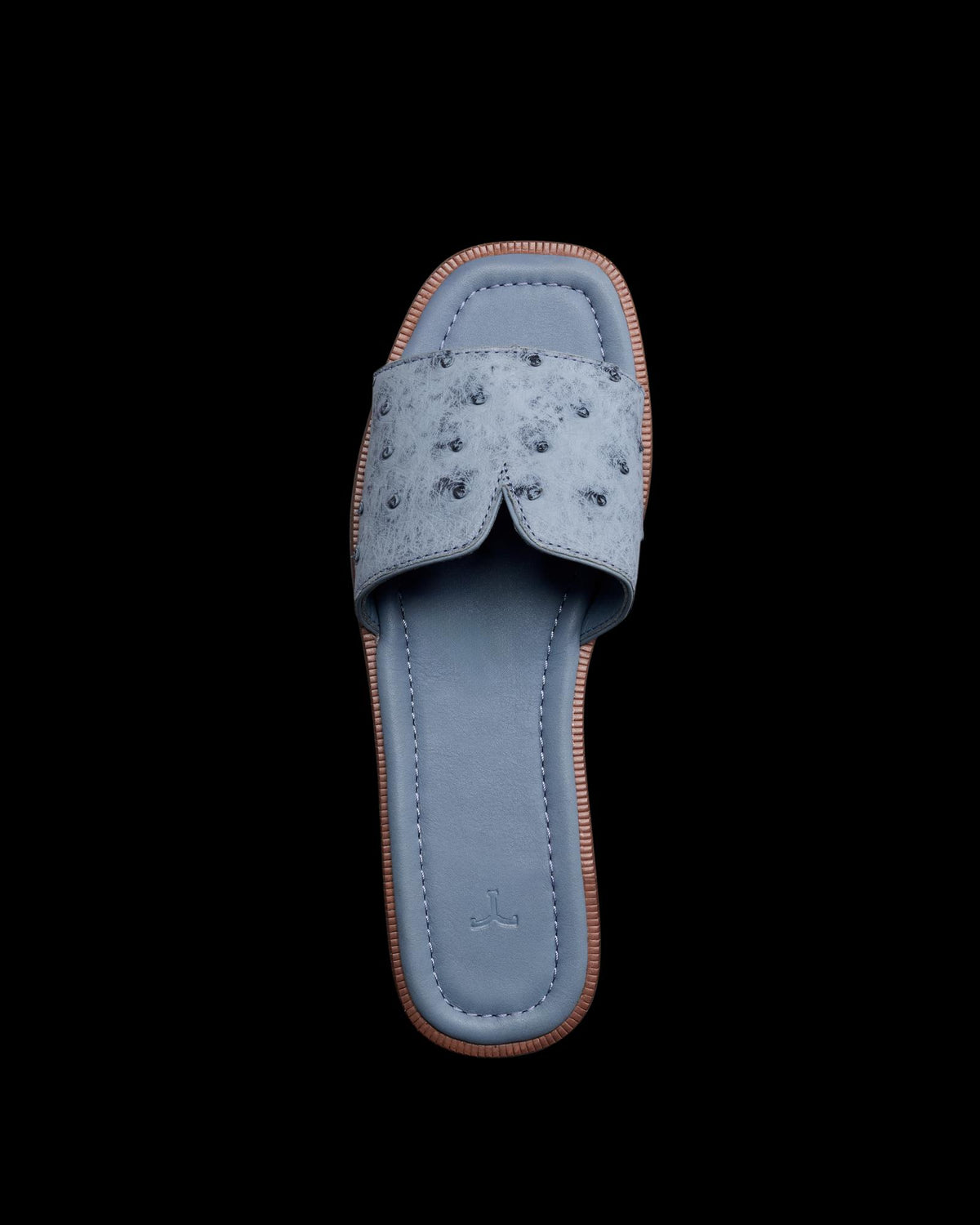 Full view of The Carmen - Chambray on plain background