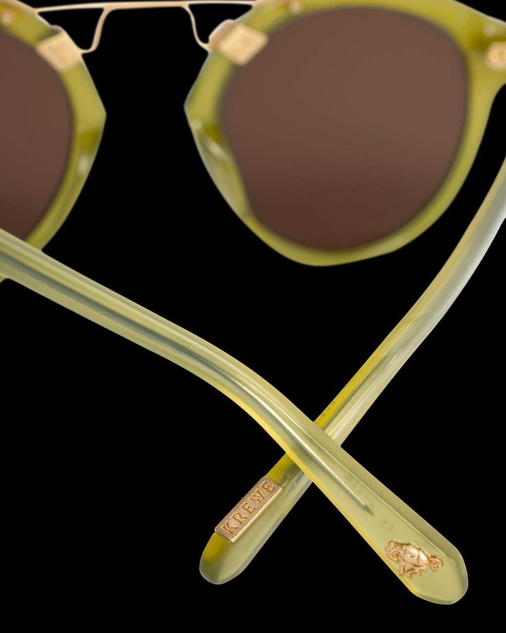 Closeup view of Tecovas x KREWE STL II - Cactus 18K