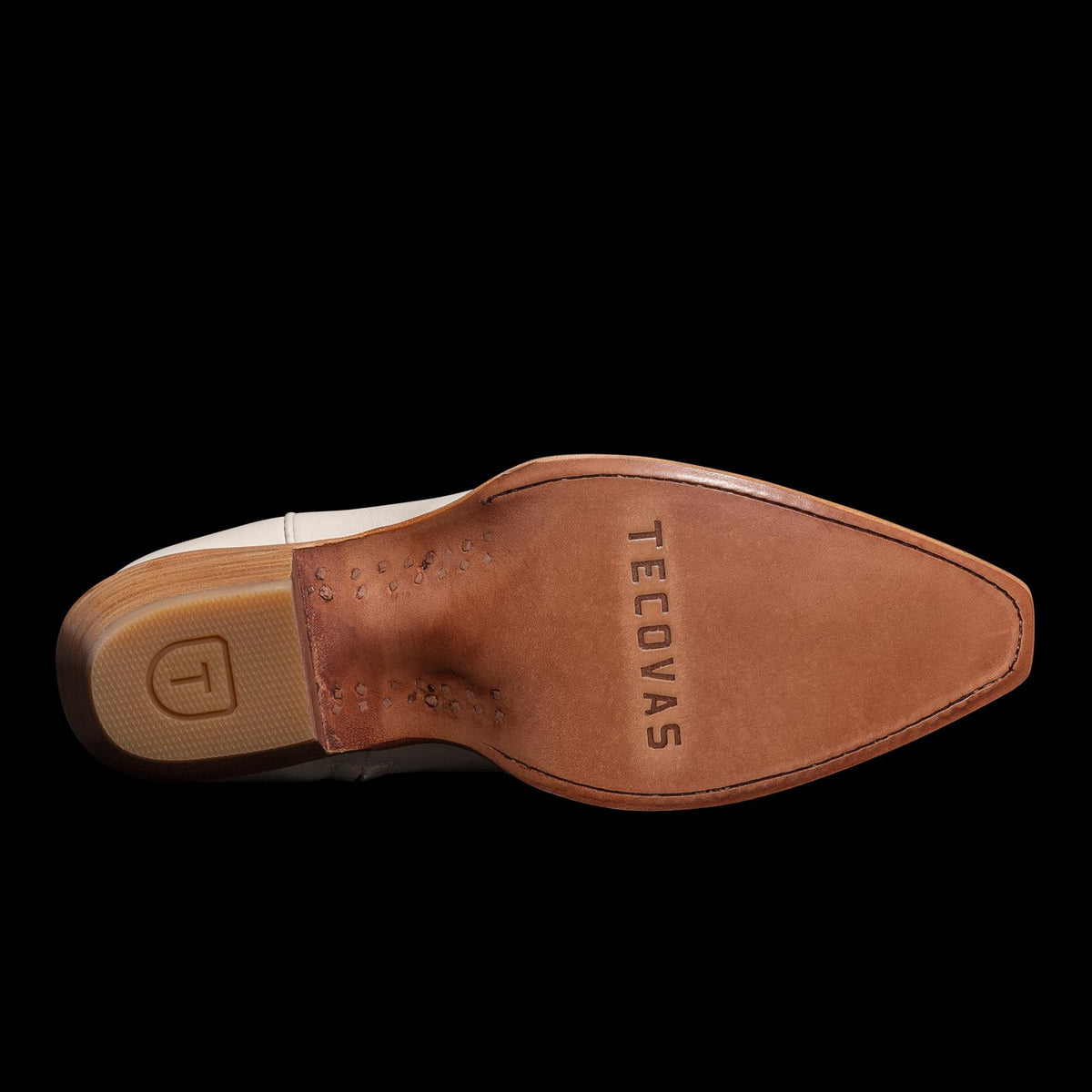 Sole view of The Daisy - Bone on plain background