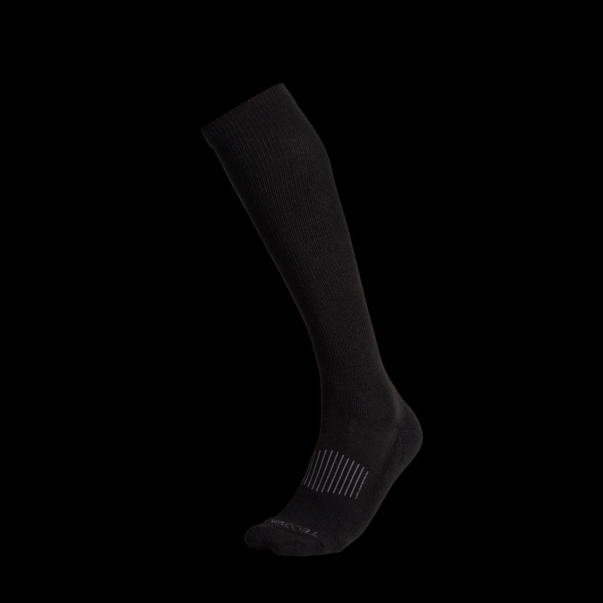 Front view of Boot Socks - Midnight on plain background