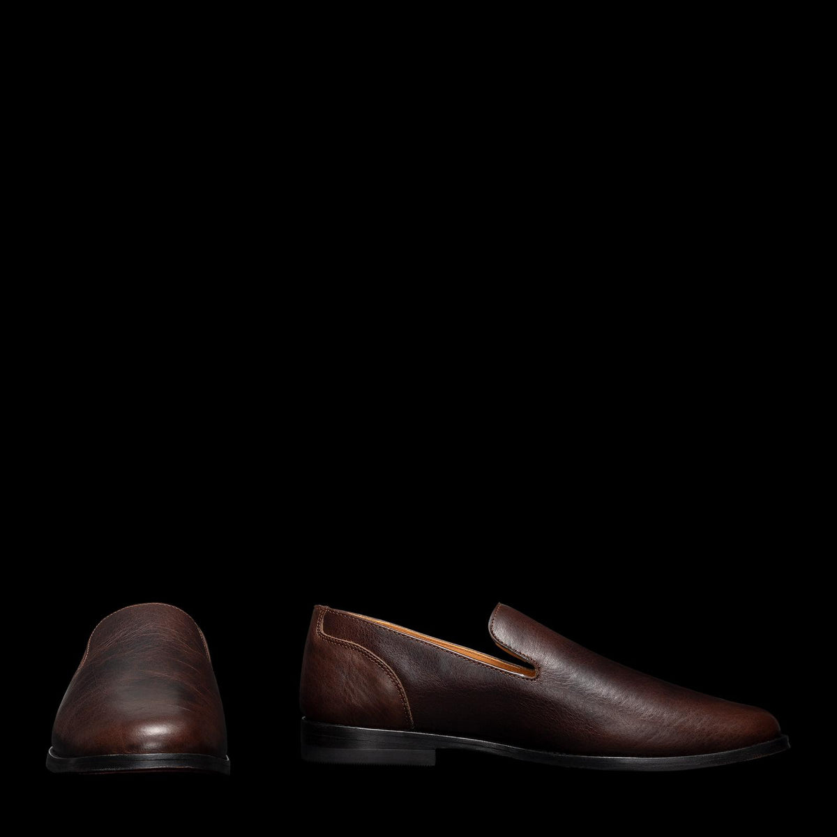 Pair view of The Monterrey - Hickory on plain background
