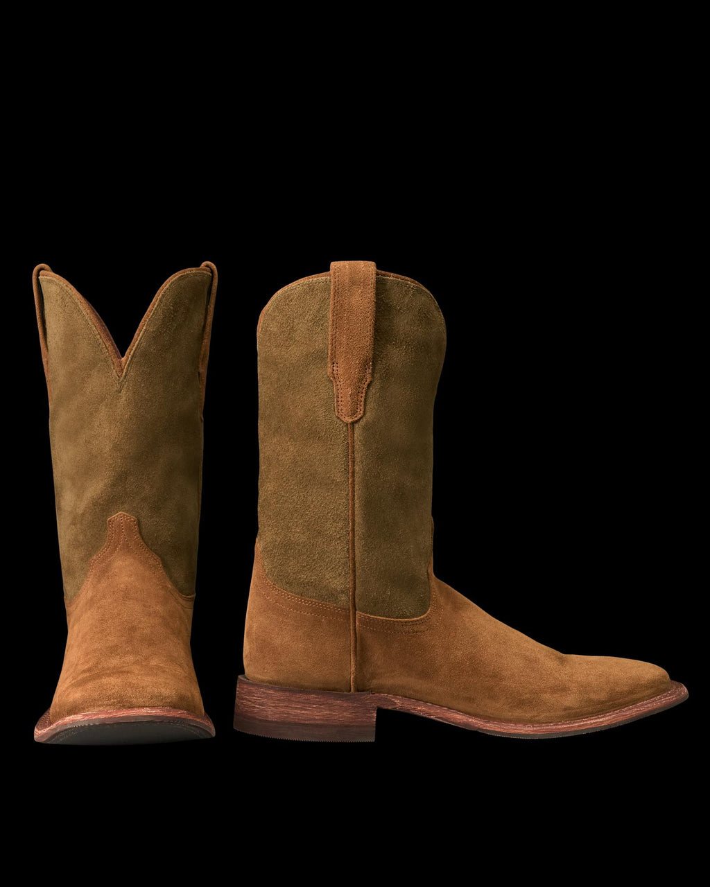Pair view of The Doc Horizon - Sienna Suede on plain background