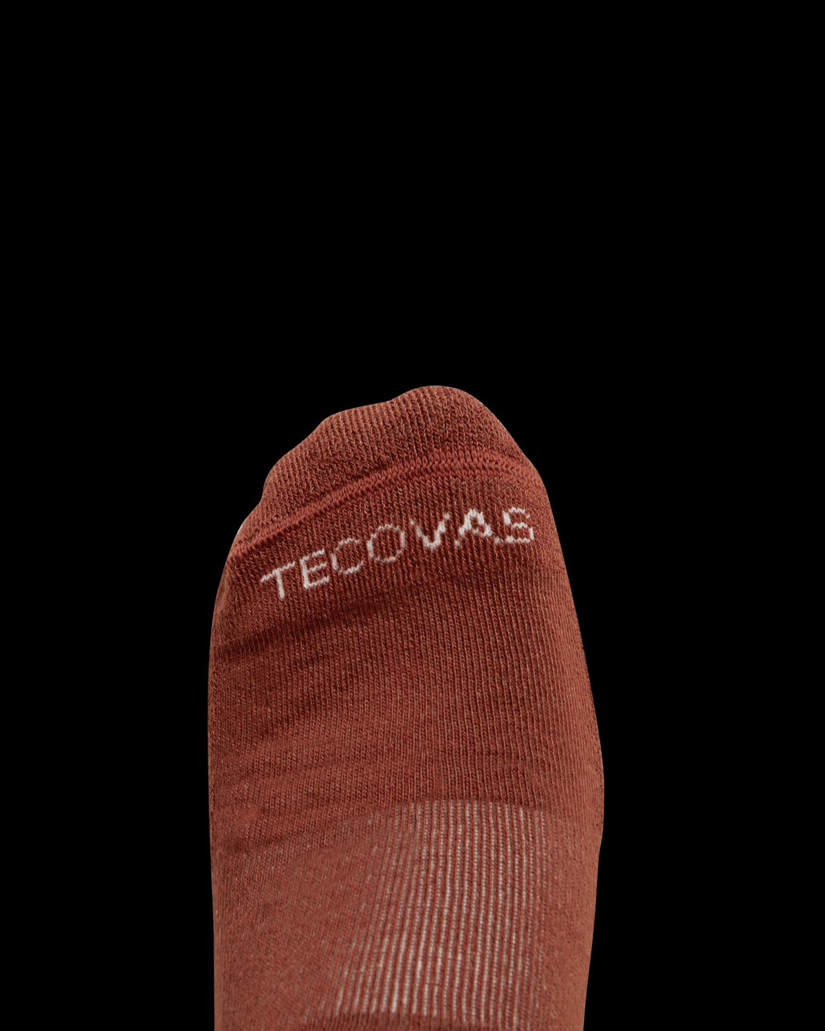 View of Buckin Bronc Crew Socks (2-Pack) - White / Rust