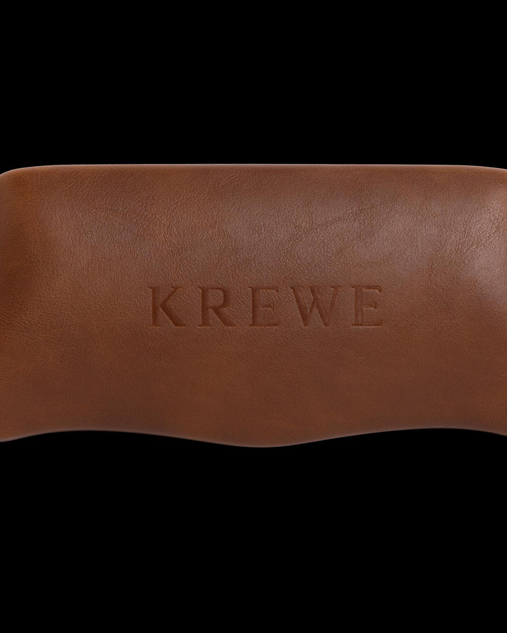 Closeup view of Tecovas x KREWE Zander - Havana