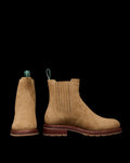 Pair view of The Rugged Chelsea - Sahara Suede on plain background