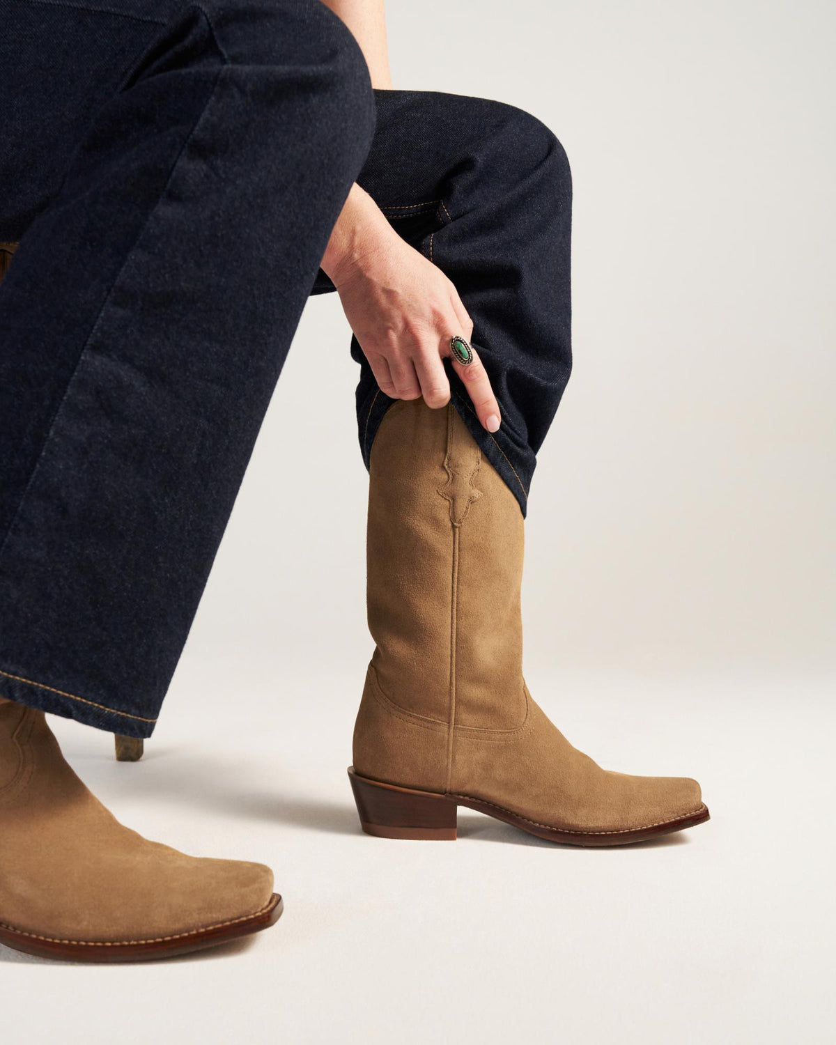 View of The Cheyenne - Desert Tan Suede