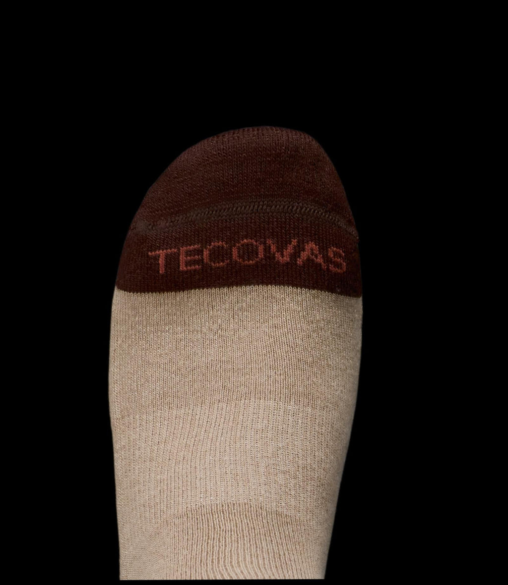 View of Over-The-Calf Socks (3-Pack) - Brown Multi
