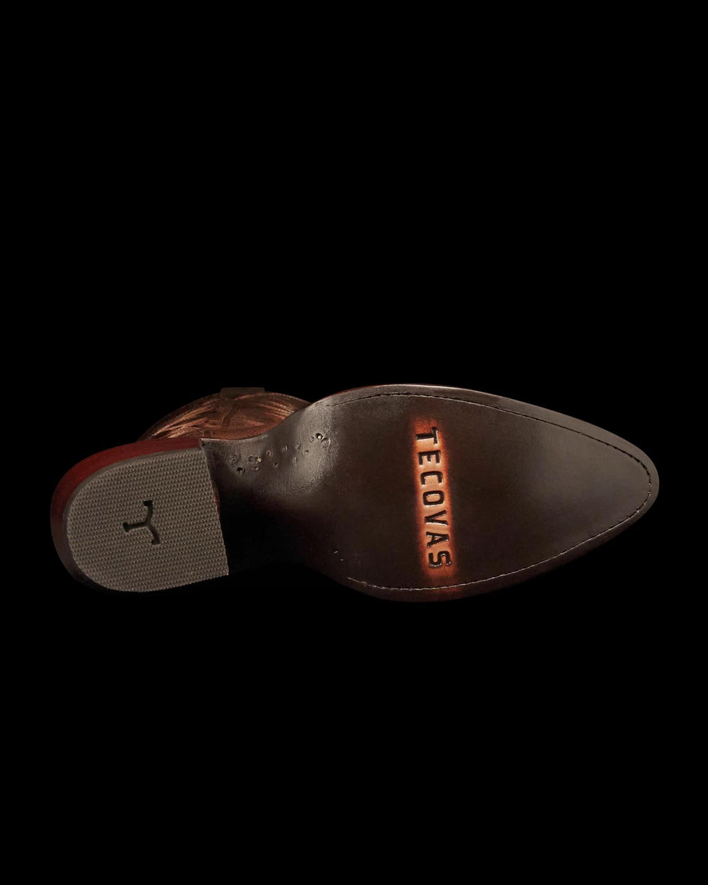 Sole view of The Abby - Mocha Goat on plain background