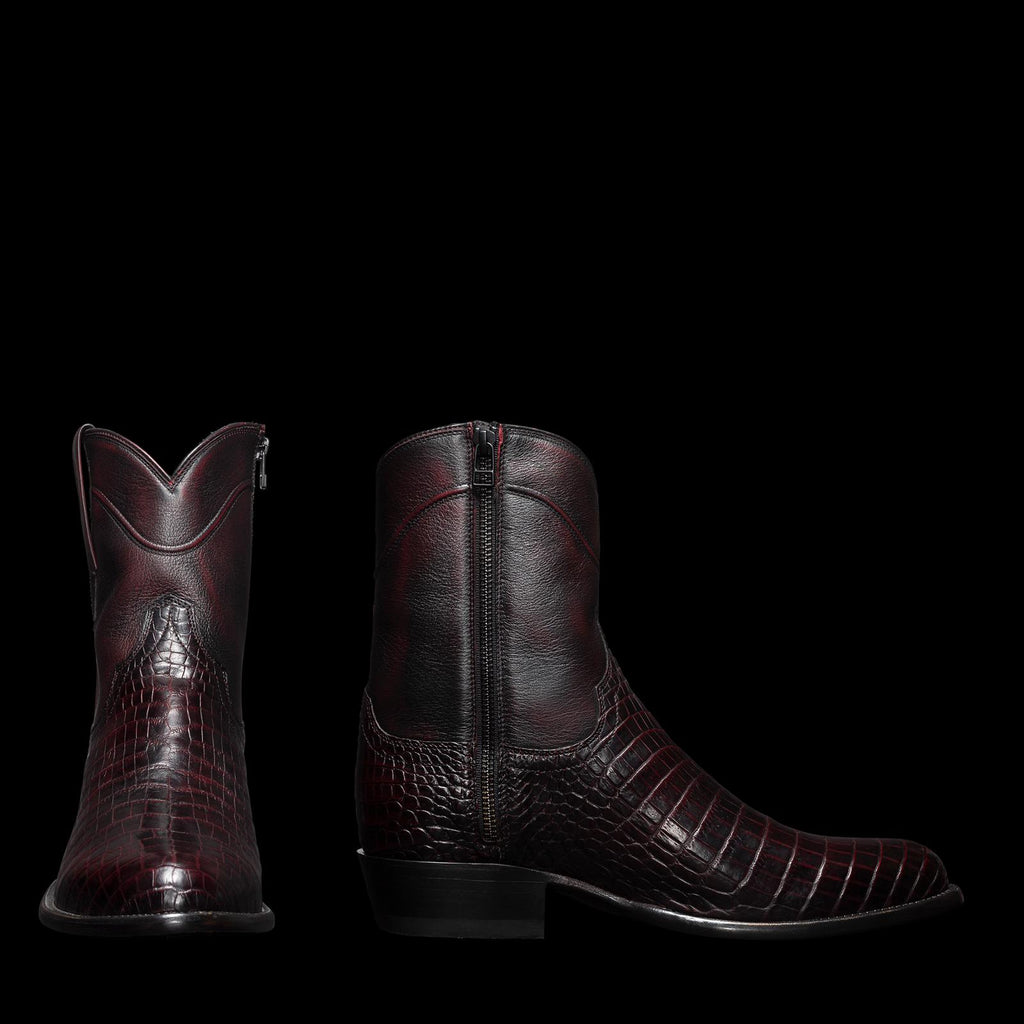 Pair view of The Dean - Black Cherry on plain background