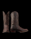 Pair view of The Buck - Molasses Cowhide on plain background