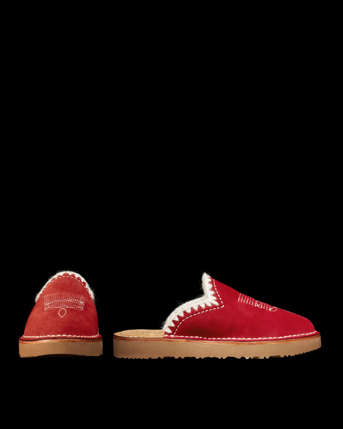 Pair view of The Olivia - Cherry on plain background