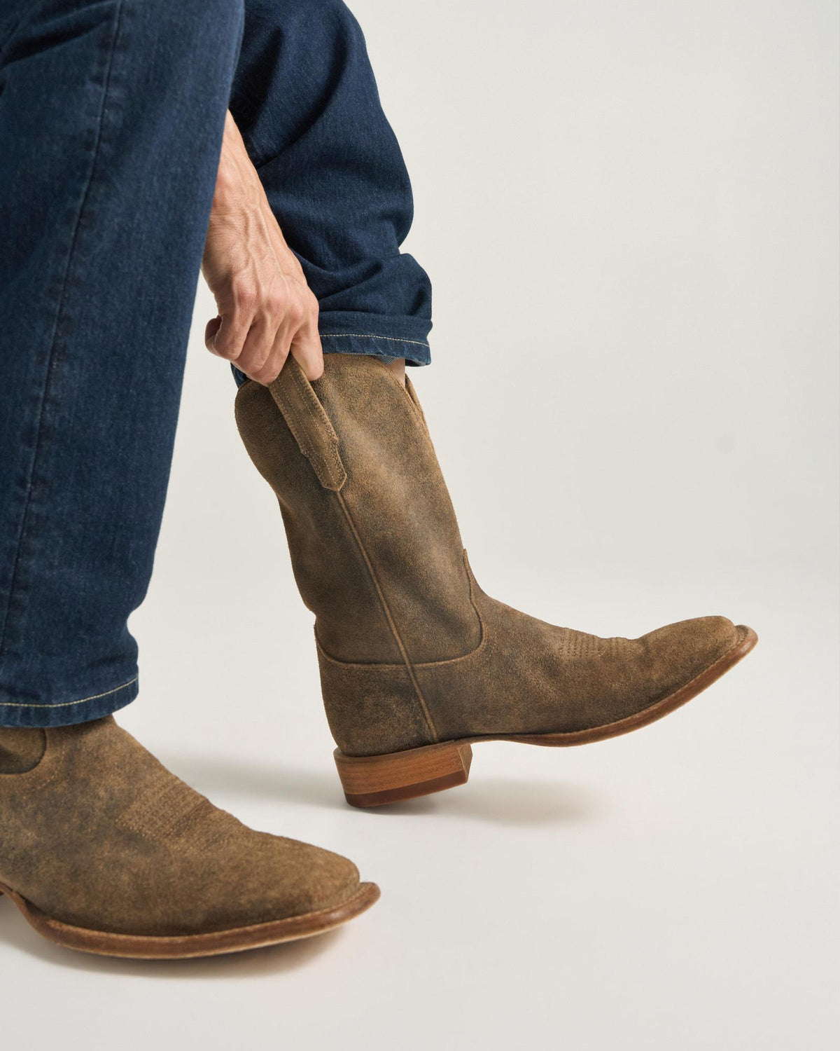 View of The Doc - Gravel Suede