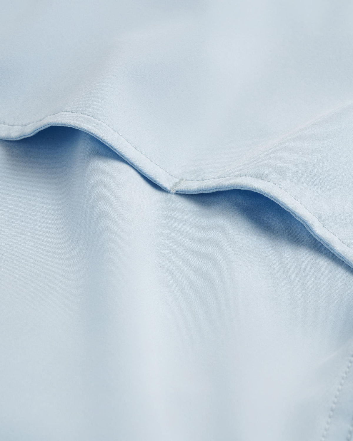 Closeup detail view of Men's Performance Western Pearl Snap SS - Sky