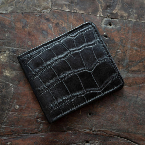 Alligator Billfold - Midnight