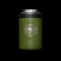 Olive green Yeti bottle with tecovas logo