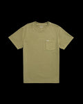 Closeup detail view of Men's Standard Issue Pocket T-Shirt - Washed Sage