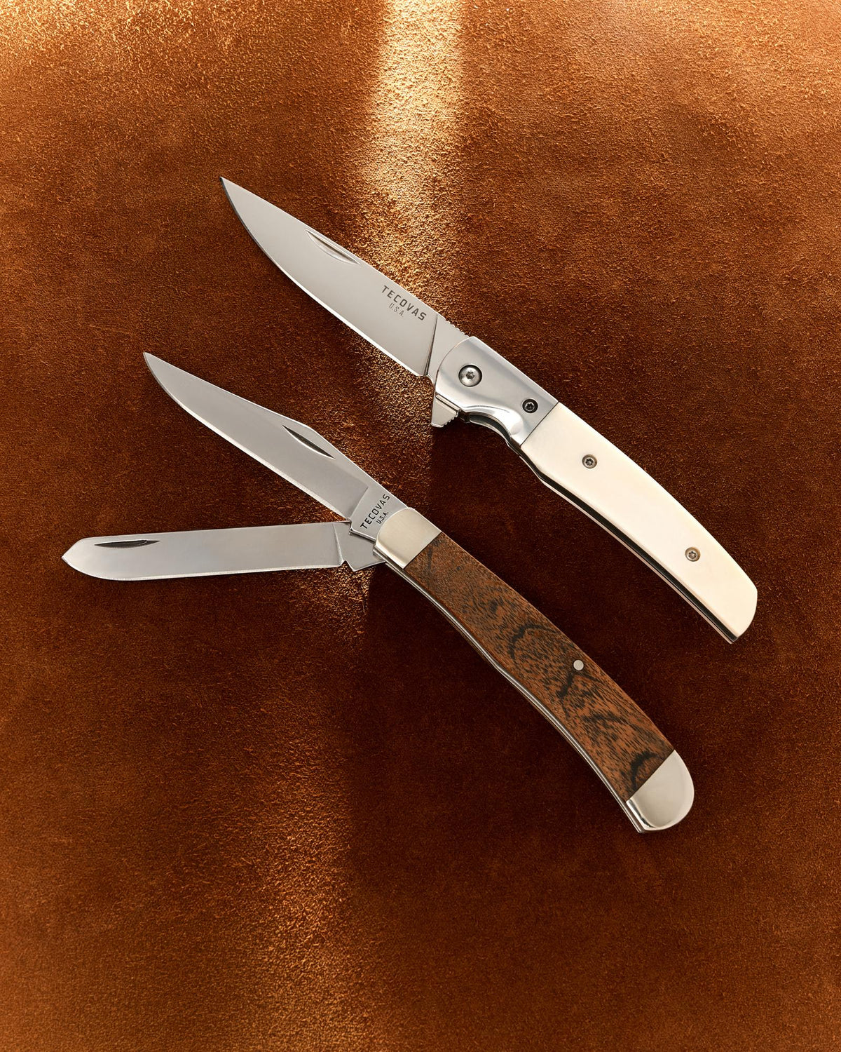 View of Mesquite Trapper Knife - Natural