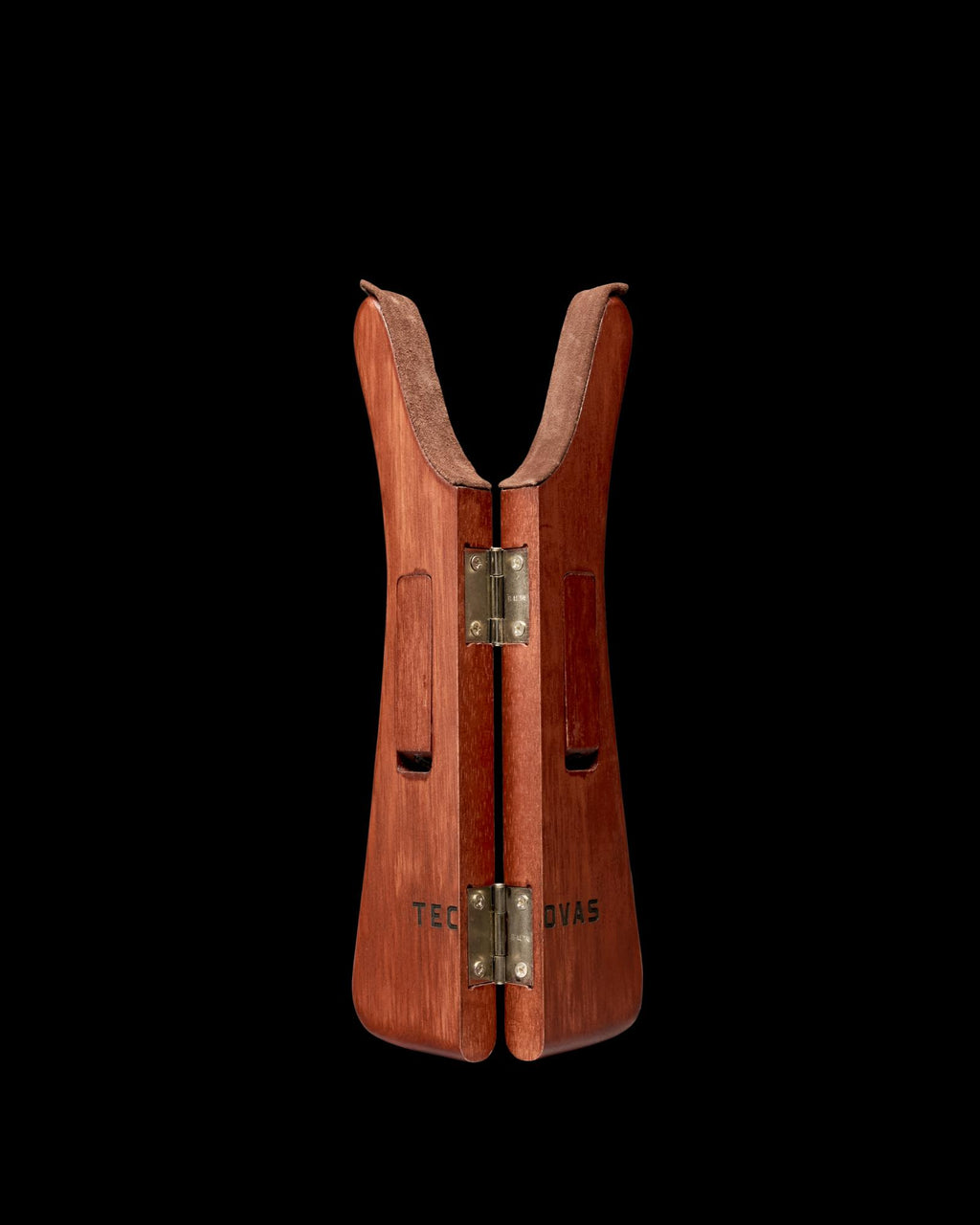 Front view of Travel Boot Jack - Brown/Mocha on plain background