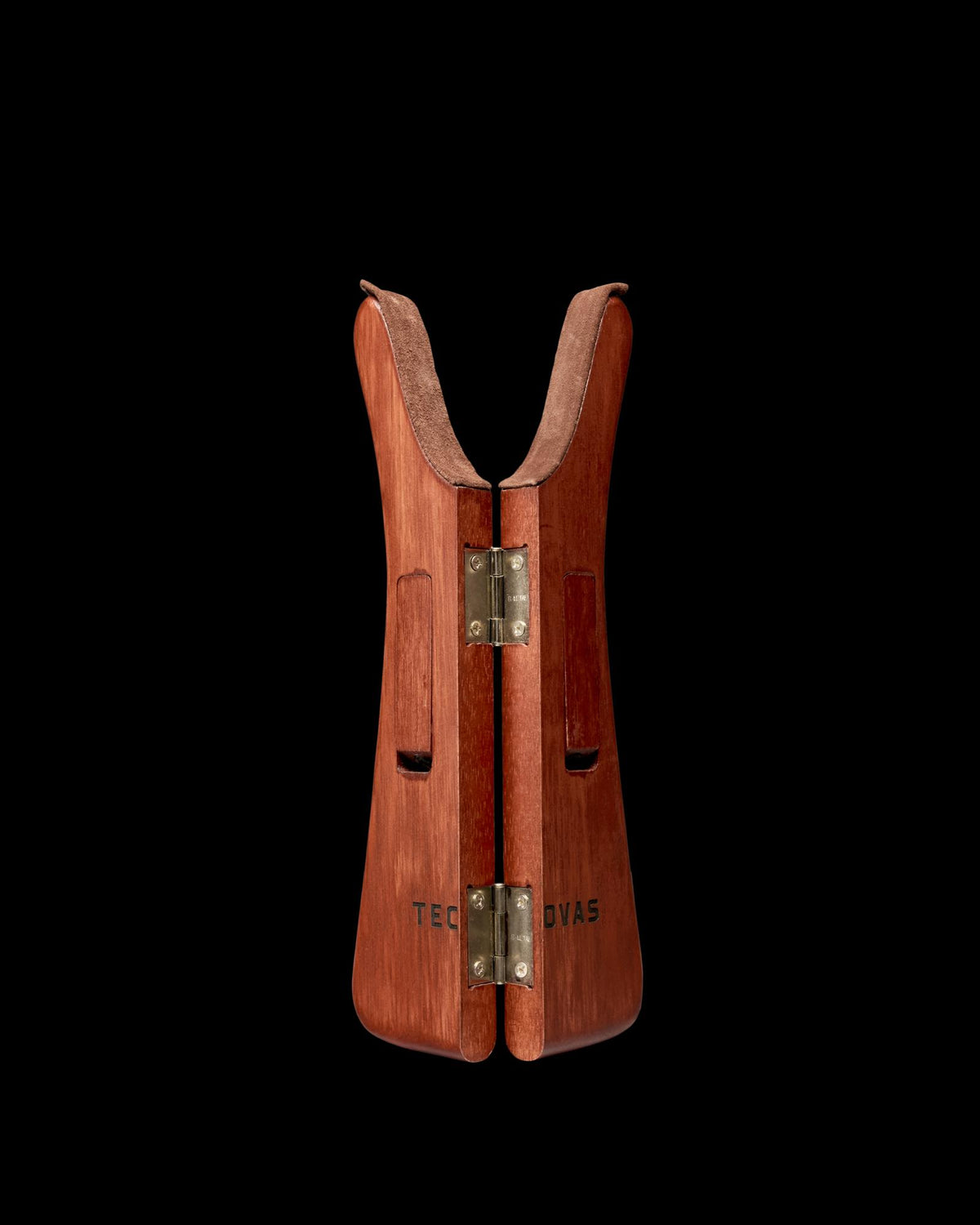 Front view of Travel Boot Jack - Brown/Mocha on plain background