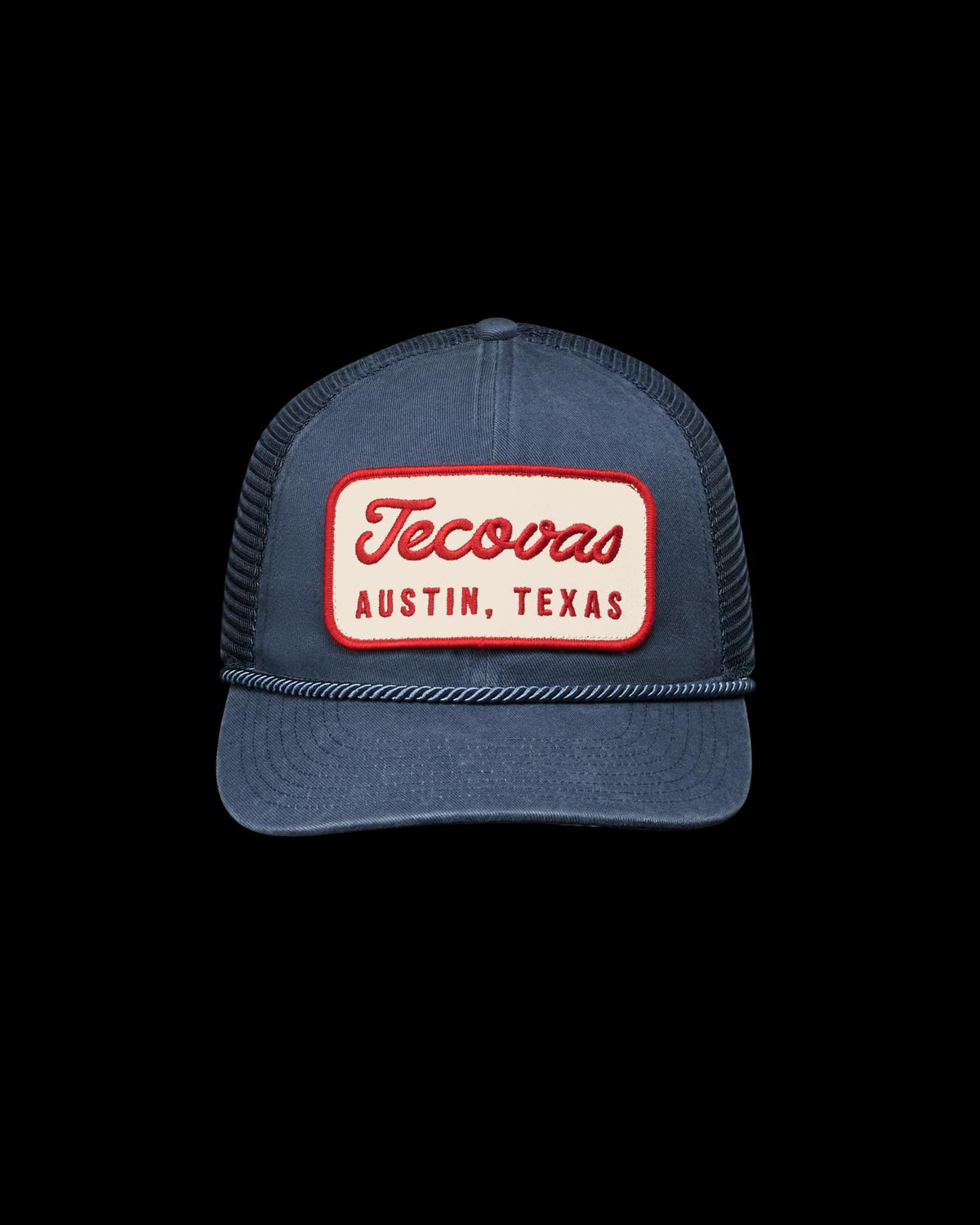 Profile view of Mechanic Trucker - Washed Blue on plain background