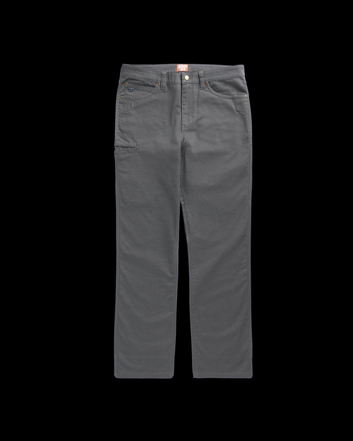 Front view of Men's Work Pant - Asphalt on plain background