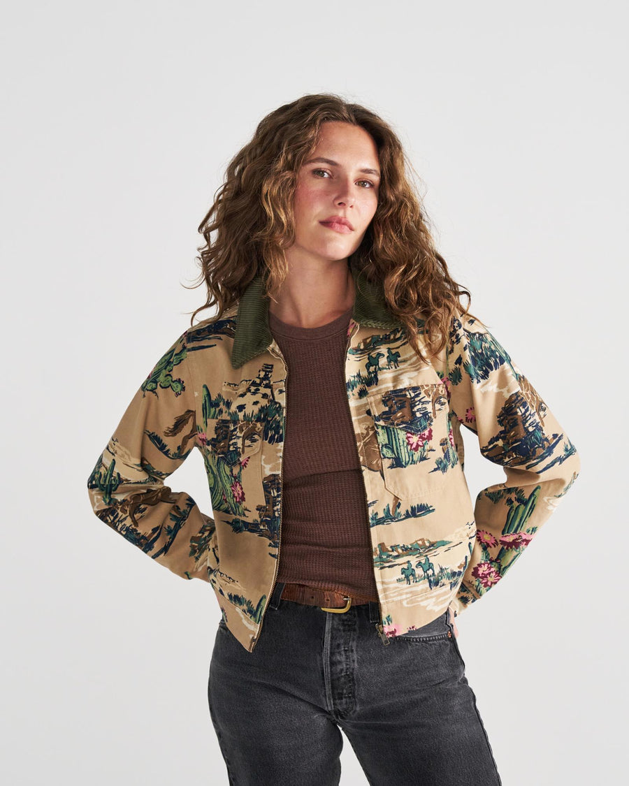 Women's Western Mechanic's Jacket - Tan