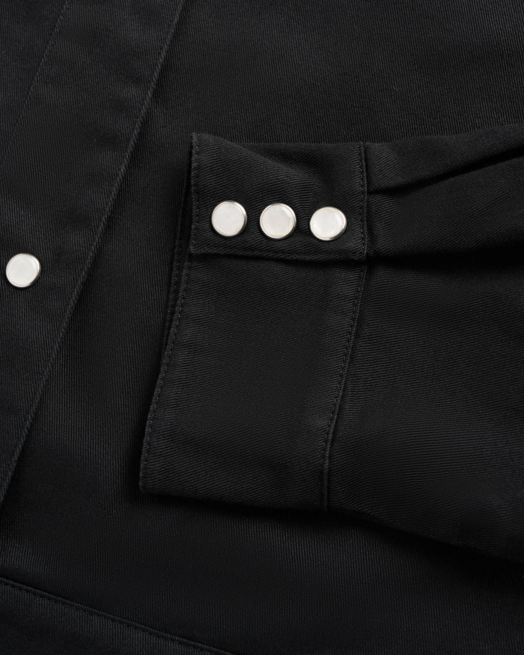 Closeup view of Women's Dolly Jacket - Black
