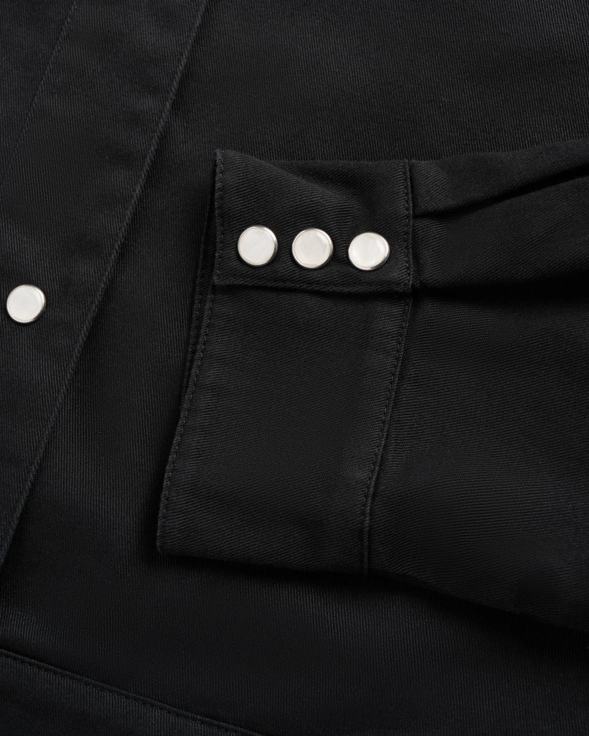 Closeup view of Women's Dolly Jacket - Black