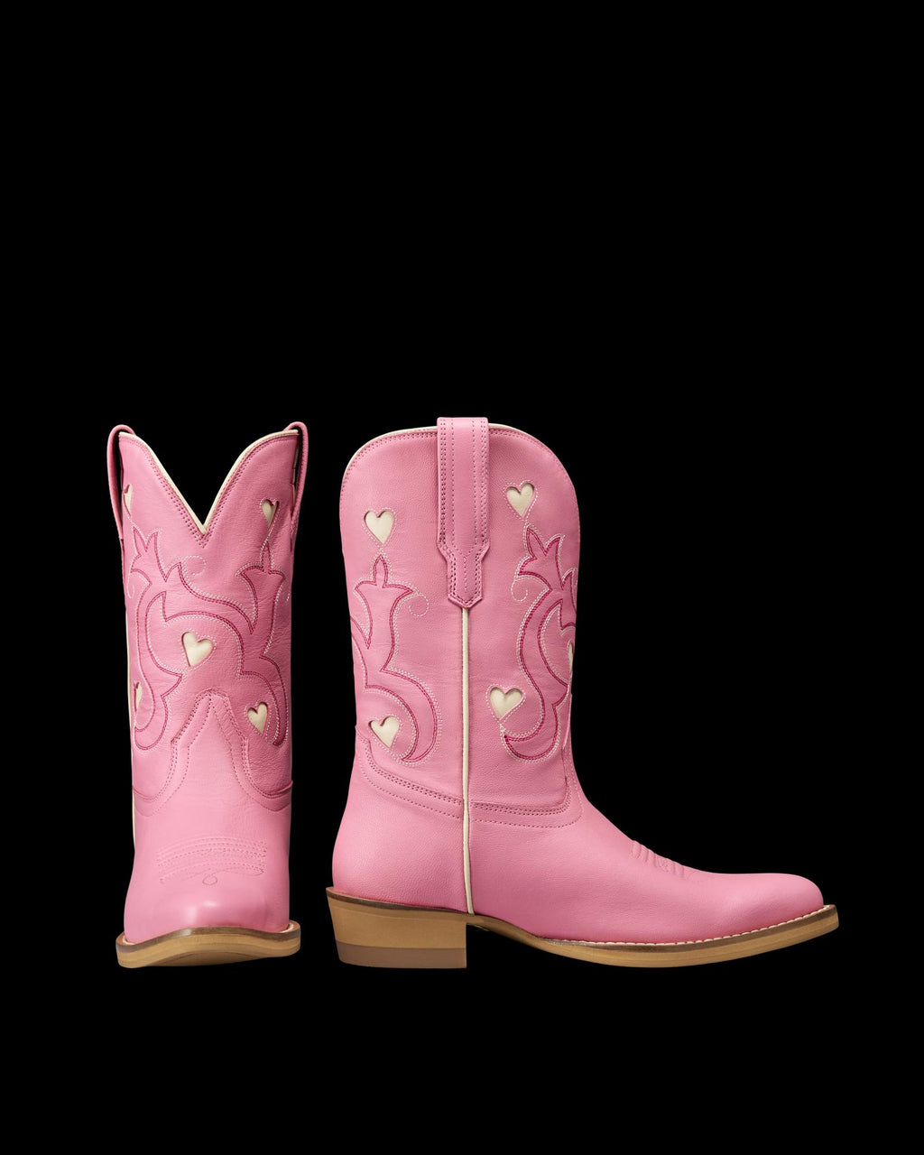 Pair view of The Annie Hearts Kid - Wild Rose on plain background