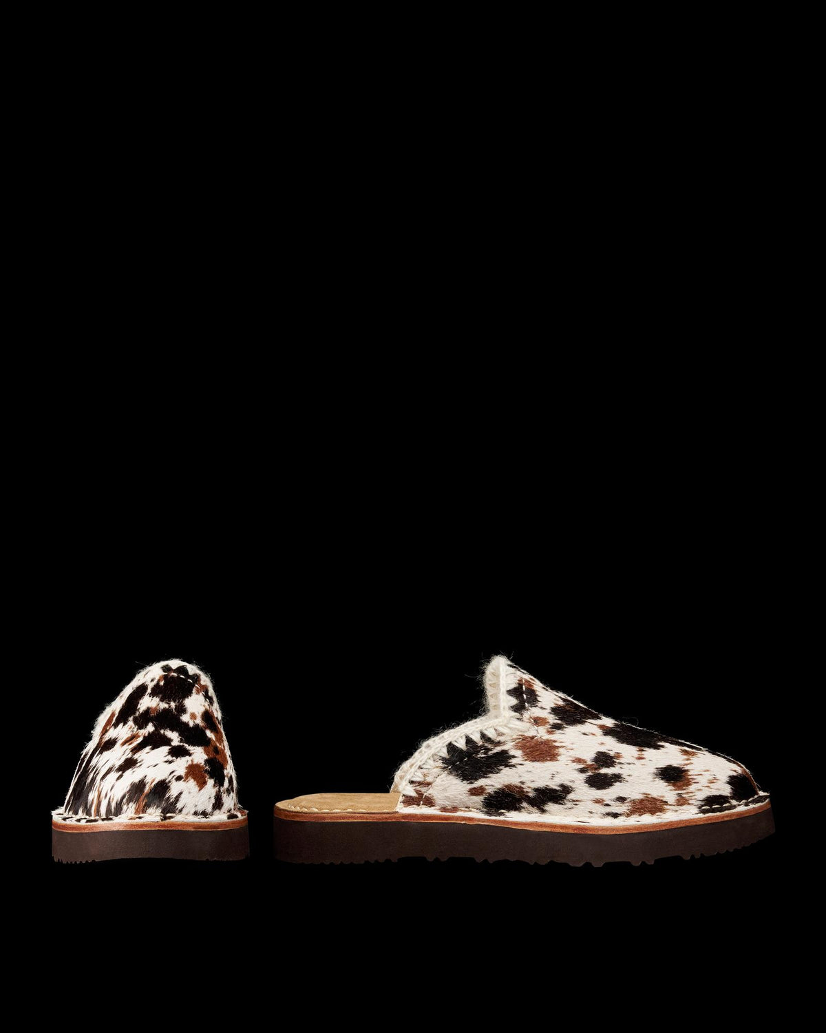 Pair view of The Olivia - Hair On Hide on plain background