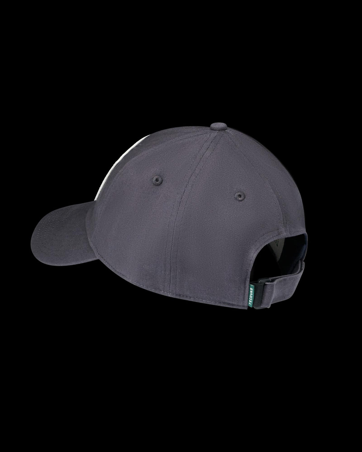 Quarterback view of General Store Dad Hat - Washed Navy on plain background
