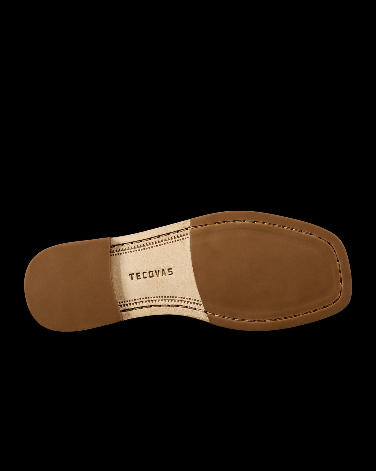 Sole view of The Blakely - Saddle on plain background