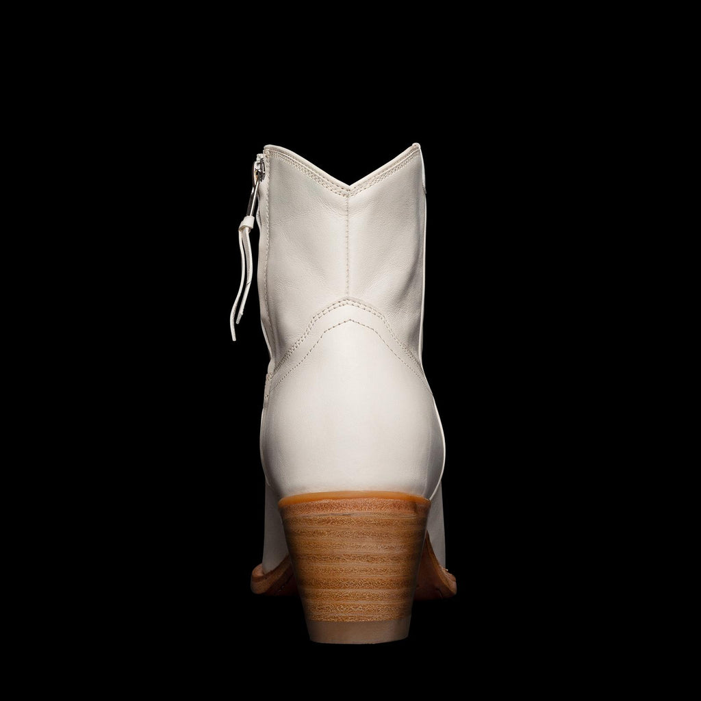 Back view of The Daisy - Bone on plain background