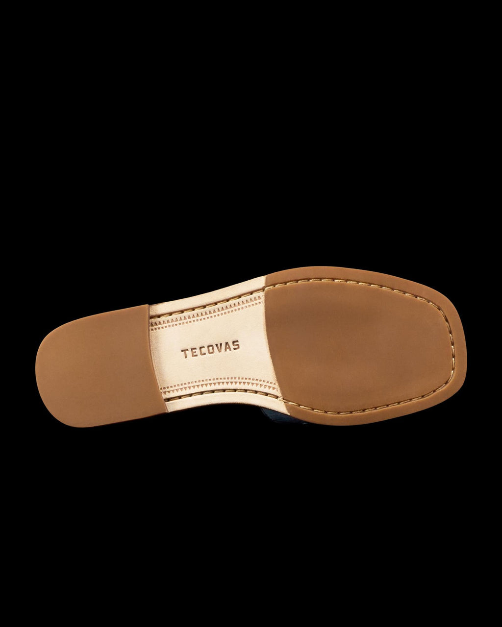 Sole view of The Carmen - Chambray on plain background